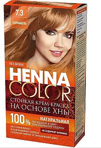 Fito Kosmetik Fitokosmetik Krémová farba na vlasy Henna color 7.3 KARAMEL 115ml