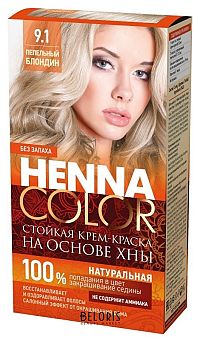 Fito Kosmetik Fitokosmetik Krémová farba na vlasy Henna color   9.1 ŠEDÁ BLOND 115ml