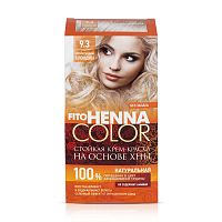 Fito Kosmetik Fitokosmetik Krémová farba na vlasy Henna color  9.3  PERLEŤOVÁ  BLOND 115ml