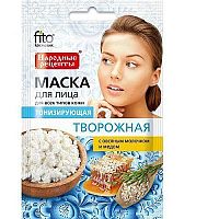 Fito Kosmetik Fitokosmetik Tonizujúca maska na tvár na báze tvarohu pre všetky typy pleti  25 ml