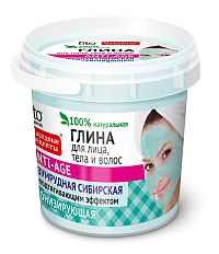 Fito Kosmetik Fitokosmetik Tonizujúci smaragdový sibírsky íl na tvár, telo a vlasy 155 ml