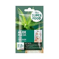 Fitokosmetik Hydratačná pleťová maska  Aloe Vera - Superfood - Fitocosmetik - 10 ml