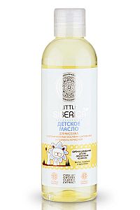 Little Siberica Detský masážny olej s prírodným šípkovým a pupalkovým olejom- 200ml