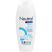 Neutral Skin Care Neutral 0% Detský gél na kúpanie a umývanie - 250 ml