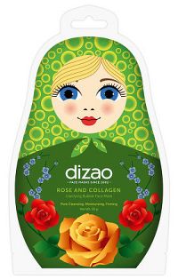 Pleťová penivá čistiaca maska ​​s extraktom z ruží a kolagénom - Dizao - 25 g
