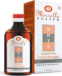 Šampón na vlasy "Sulsen Mite" - Mirrolla - 150 ml