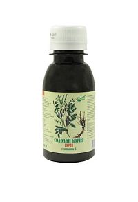 Sirup zo sladkého drievka s vitamínom C na kašeľ a imunitu - 100 ml