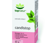 Probiotiká Topnatur Candistop – recenzia, cena. Dávkovanie prezradí príbalový leták
