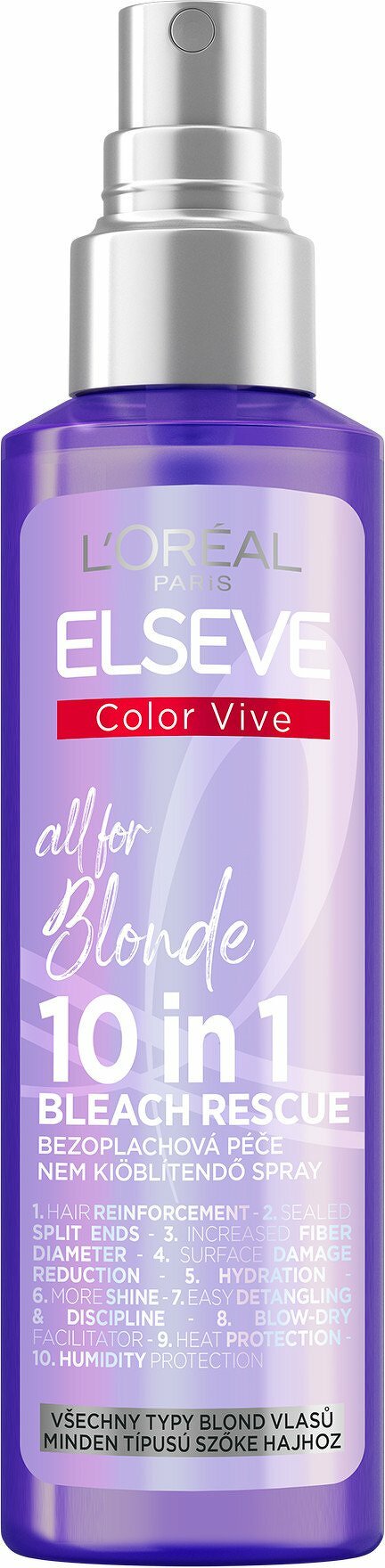 L'Oréal Paris Elseve Color Vive Purple All For Blonde 10 in 1 sprej 150 ml