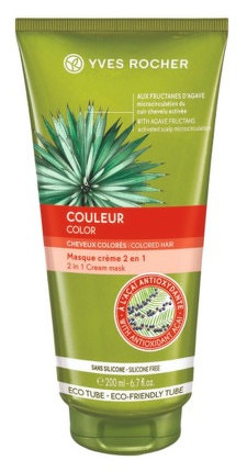 Yves Rocher Color vyživujúca maska pre farbené vlasy 200 ml