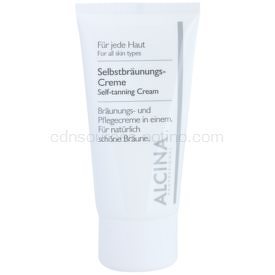 Alcina For All Skin Types samoopaľovací krém na tvár 50 ml