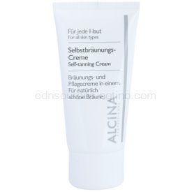 Alcina For All Skin Types samoopaľovací krém na tvár  50 ml