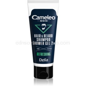 Delia Cosmetics Cameleo Men šampón a sprchový gél na vlasy, bradu a telo 150 ml