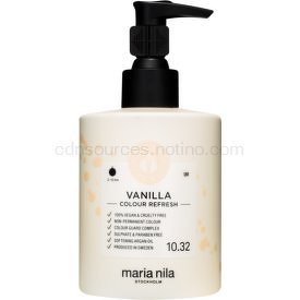 Maria Nila Colour Refresh Vanilla jemná vyživujúca maska bez permanentných farebných pigmentov výdrž 4-10 umytí 10.32 300 ml