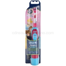 Oral B Stages Power DB4K Princess detská zubná kefka na batérie soft   