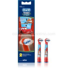 Oral B Stages Power EB10 Cars náhradné hlavice na zubnú kefku 2 ks Extra Soft