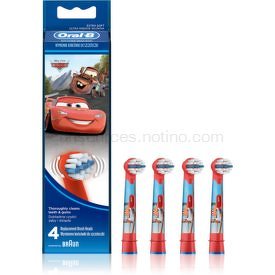 Oral B Stages Power EB10 Cars náhradné hlavice na zubnú kefku 4 ks Extra Soft