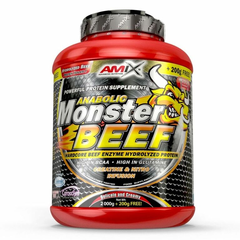 Amix Anabolic Monster Beef 1000 g čokoláda Amix Anabolic Monster Beef 1000 g čokoláda