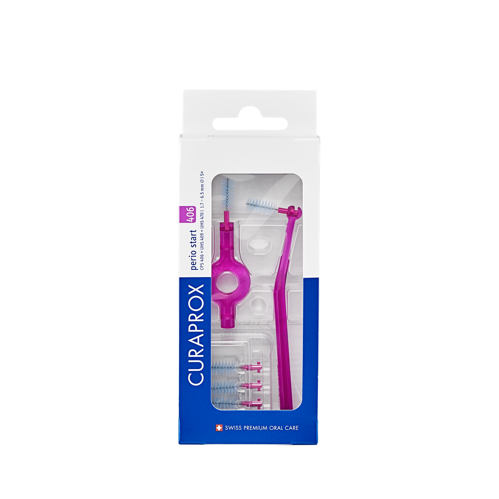 Curaprox CPS 406 perio start mezizub.kartáčky 5 ks Curaprox CPS 406 perio start mezizub.kartáčky 5 ks