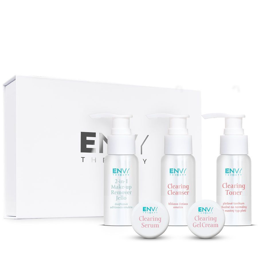 ENVY Therapy® Trial Kit Clearing 1×1 ks, súprava produktov na problémy s nečistou a pórovitou pleťou