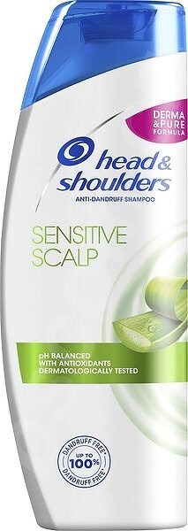 H&S S Sensitive 1×540 ml, šampón proti lupinám a svrbeniu