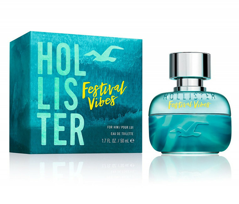 Hollister Festival Vibes For Him Edt 50ml 1×50 ml, toaletná voda