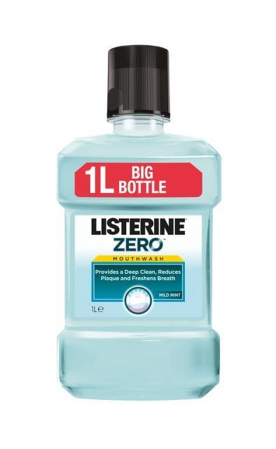LISTERINE ZERO aqu ora 1x1 l