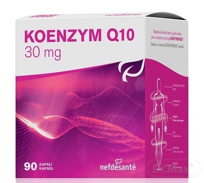 Nef de Santé KOENZÝM Q 10 30 mg 9×10 cps, výživový doplnok