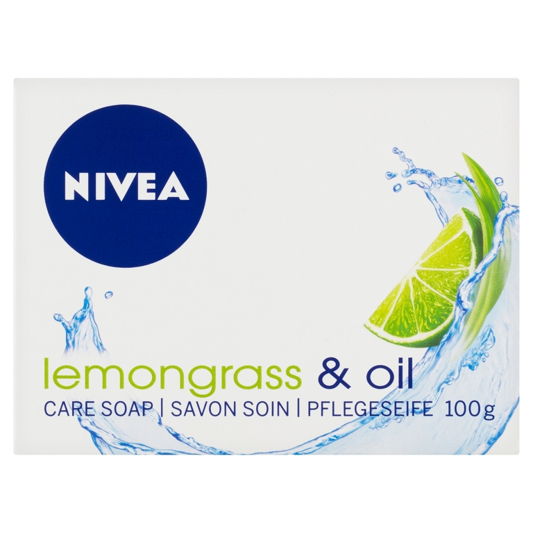 NIVEA Tuhé mydlo Lemon Grass&Oil 100g 100 g