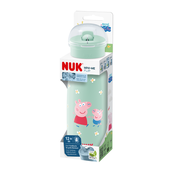 NUK flaša Mini-Me Flip Peppa Pig (12+ m.) NUK flaša Mini-Me Flip Peppa Pig (12+ m.)