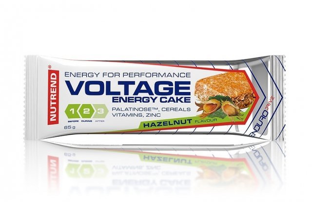 NUTREND Voltage energy cake - lieskový orech 65 g