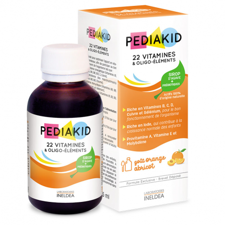 PEDIAKID 22 Vitaminov 1×125 ml, sirup