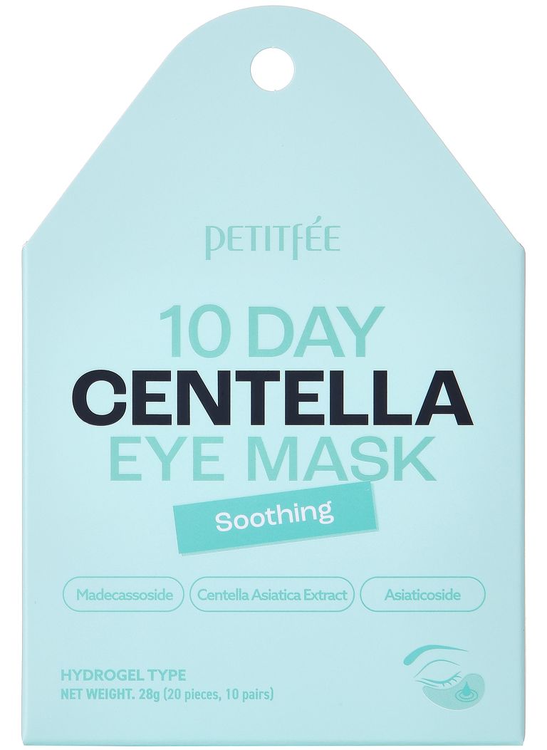 Petitfee & Koelf 10 Day Centella Eye Mask Soothing 1,4 g * 20 pcs 1×1,4 g * 20 pcs