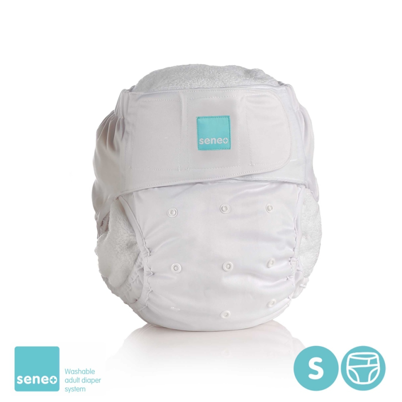 SENEO Vrchné plienkové nohavičky pre dospelých, Biele, Veľkosť S ADCPUL01S SENEO Vrchné plienkové nohavičky pre dospelých, Biele, Veľkosť S ADCPUL01S