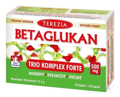Terezia Company Betaglukan Trio komplex forte 30 kapsúl
