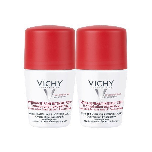 VICHY DEO STRESS RESIST 72H DUO (M6332600) antiperspirant, (50% na druhý produkt) 2x50 ml, 1x1 set