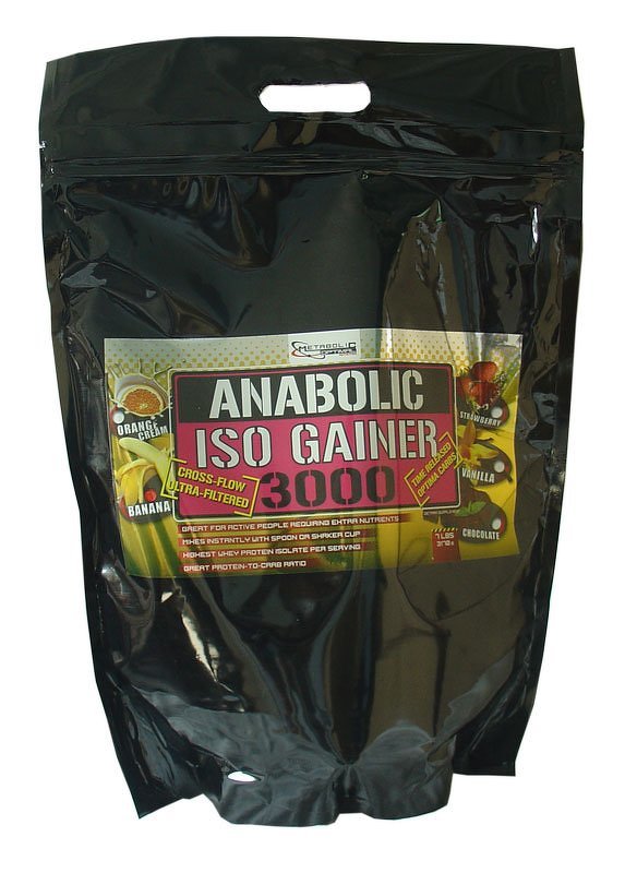 Anabolic Iso Gainer 3000 - Metabolic Optimal Nutrition 3170 g sáčok Vanilka