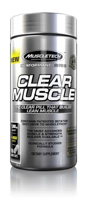 Clear Muscle - Muscletech 168 kaps.