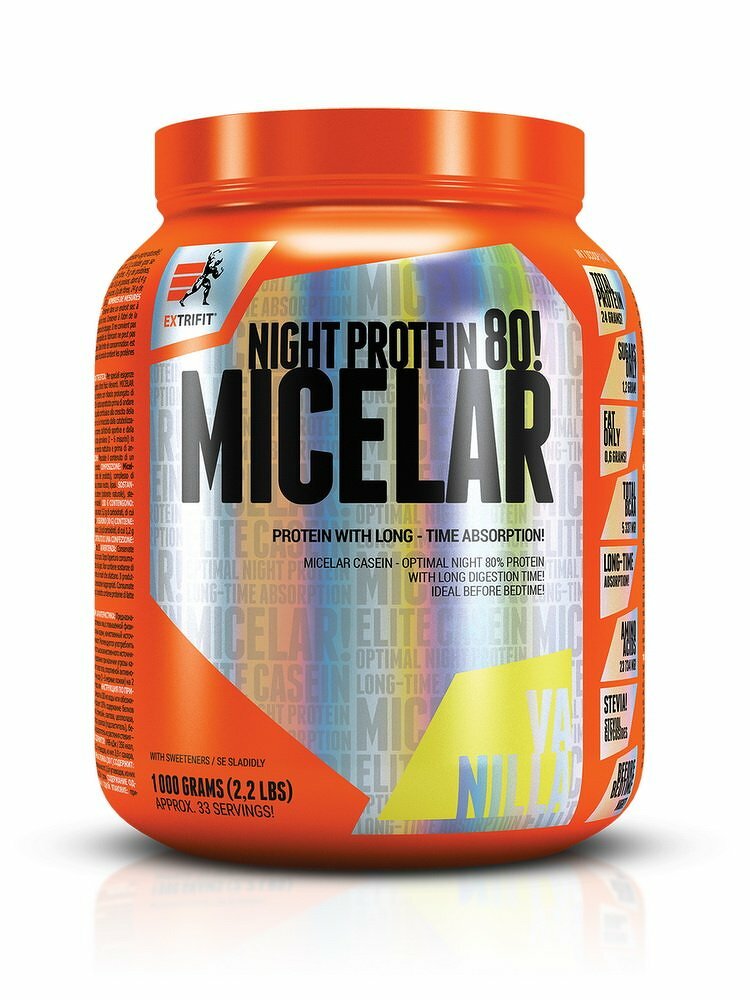 Micelar Protein - Extrifit 1000 g Čokoláda Micelar Protein - Extrifit 1000 g Čokoláda