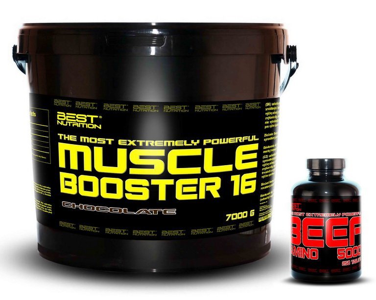 Muscle Booster + BEEF Amino Zadarmo od Best Nutrition