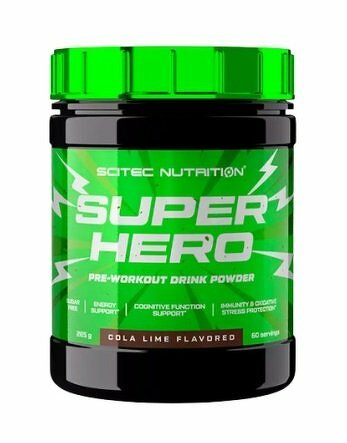 SuperHero - Scitec Nutrition 285 g Cola+Lime