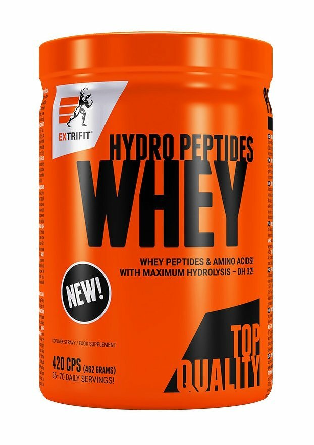 Whey Amino Hydro Peptides - Extrifit 420 kaps. Whey Amino Hydro Peptides - Extrifit 420 kaps.
