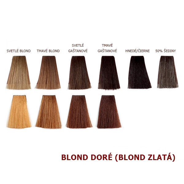 Henné Color Paris Blond Doré Henna Powder, Henné Color 100g - Blond zlatá