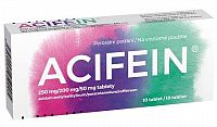 ACIFEIN tbl 1x10 ks