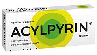 ACYLPYRIN tbl 500 mg 1x10 ks