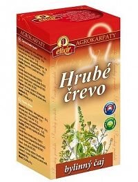 AGROKARPATY HRUBÉ ČREVO bylinný čaj čistý prírodný produkt 20x2 g