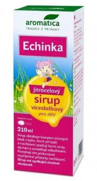 aromatica ECHINKA Skorocelový sirup pre deti viaczložkový 1x210 ml