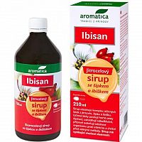 aromatica IBISAN Skorocel.sirup so šípkou a ibiš. 1x210 ml
