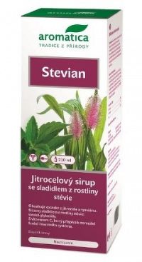 aromatica STEVIAN Skorocelový sirup so sladidlom 1x210 ml