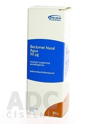 BECLOMET NASAL AQUA 50 µg aer nau 70 dávok 1x9 ml